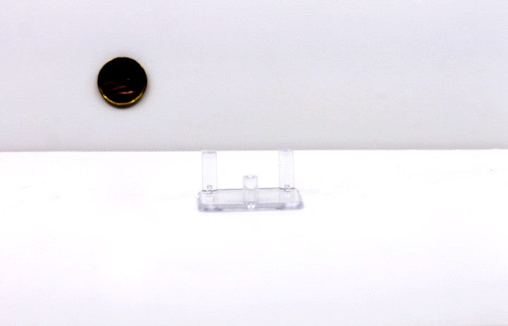 Acrylic Rectangular 3 Prong Stand Small - Display Stands