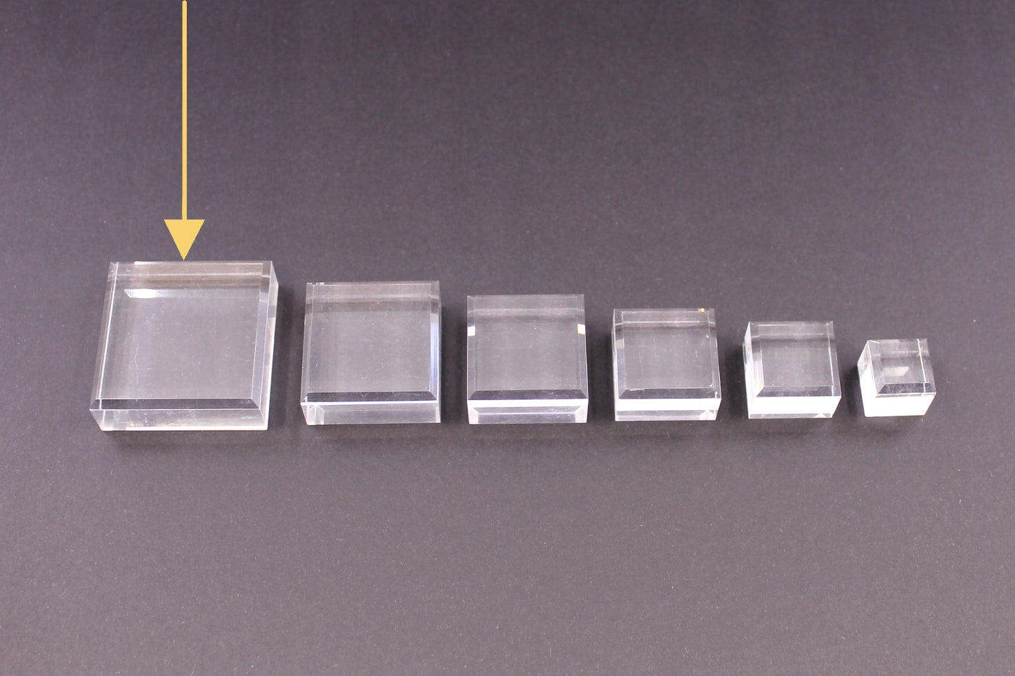AB 6 (50mm x 50mm x 18mm) - Acrylic Stands