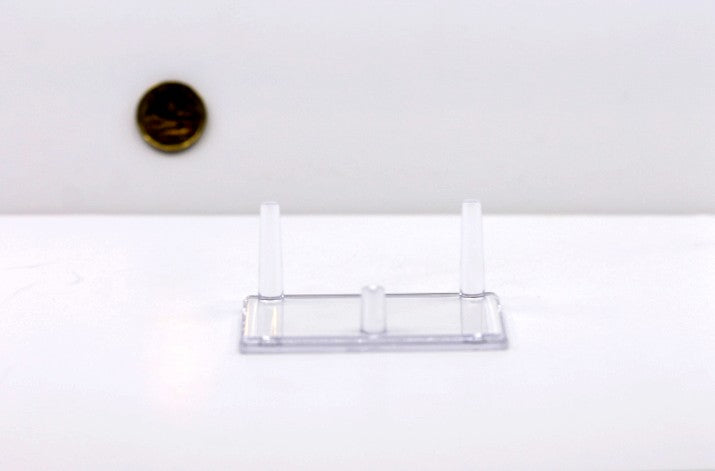 Acrylic Rectangular 3 Prong Large - Display Stands