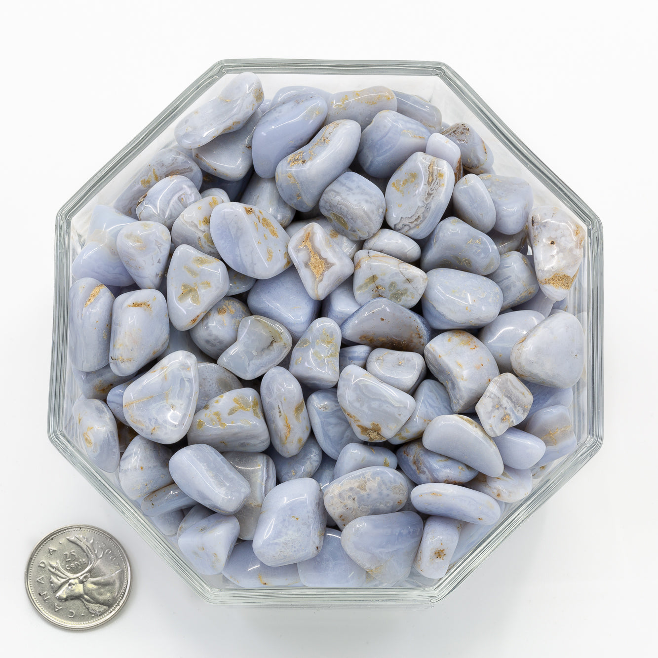 Agate Blue Lace Small - Tumbled