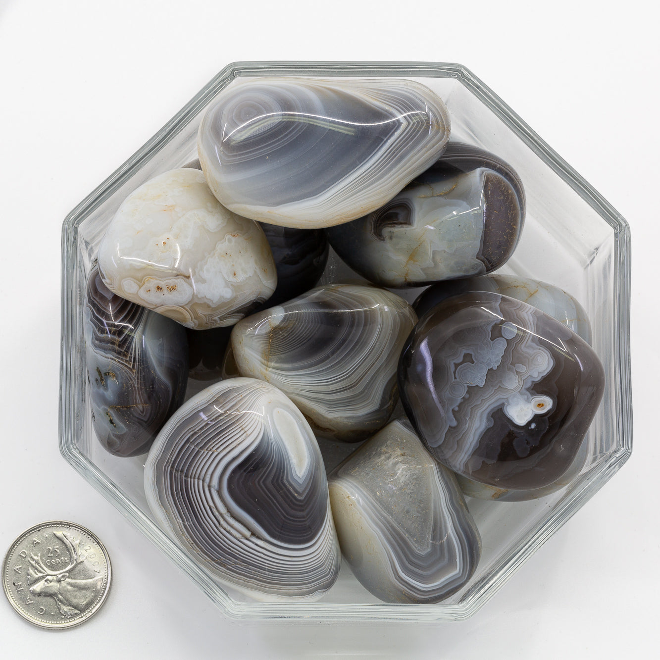 Agate Botswana Jumbo - Tumbled