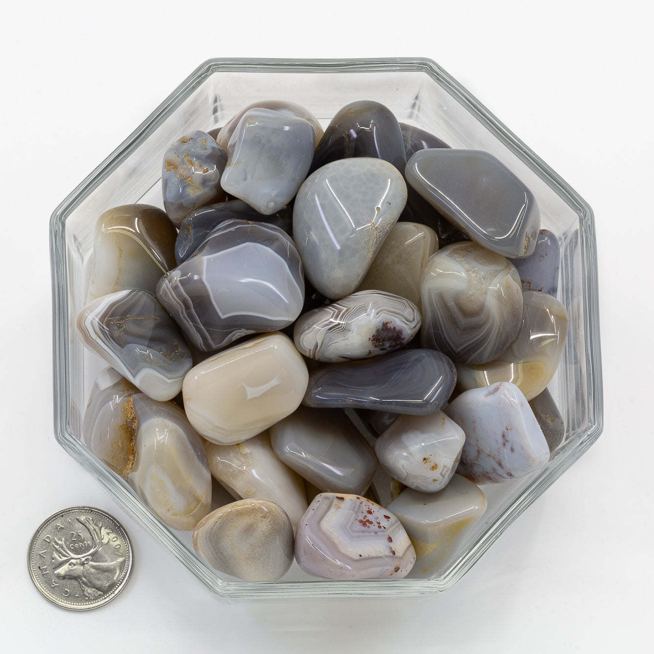 Agate Botswana Large - Tumbled
