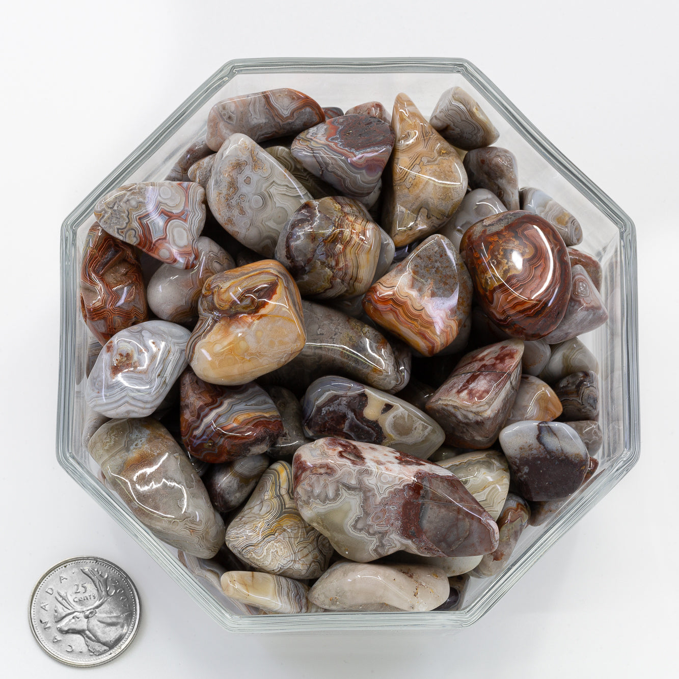 Agate Crazy Lace Large Extra - Tumbled