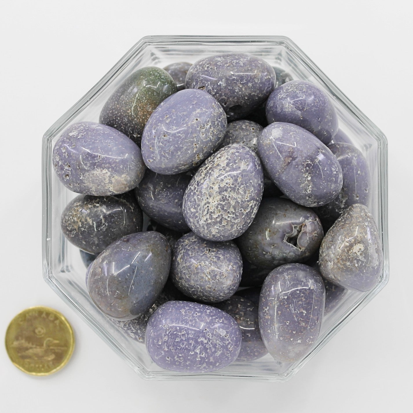 Agate Grape Large - Tumbled