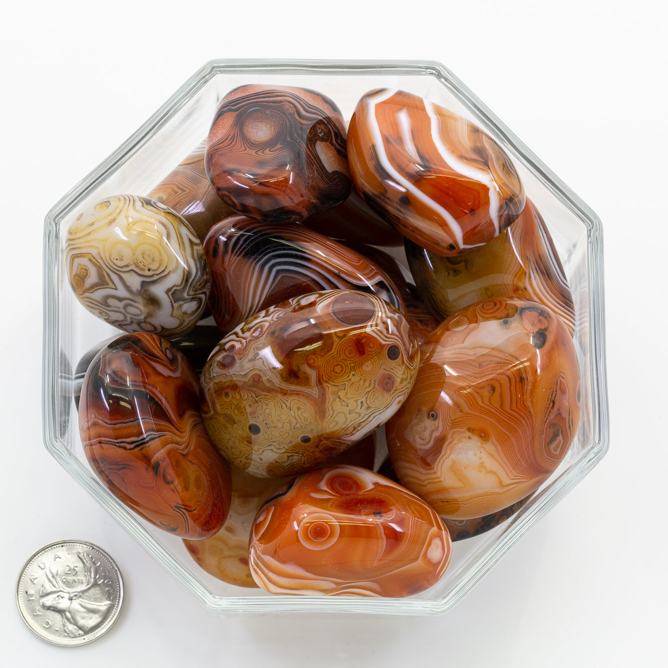 Agate Madagascar Dyed Jumbo - Tumbled