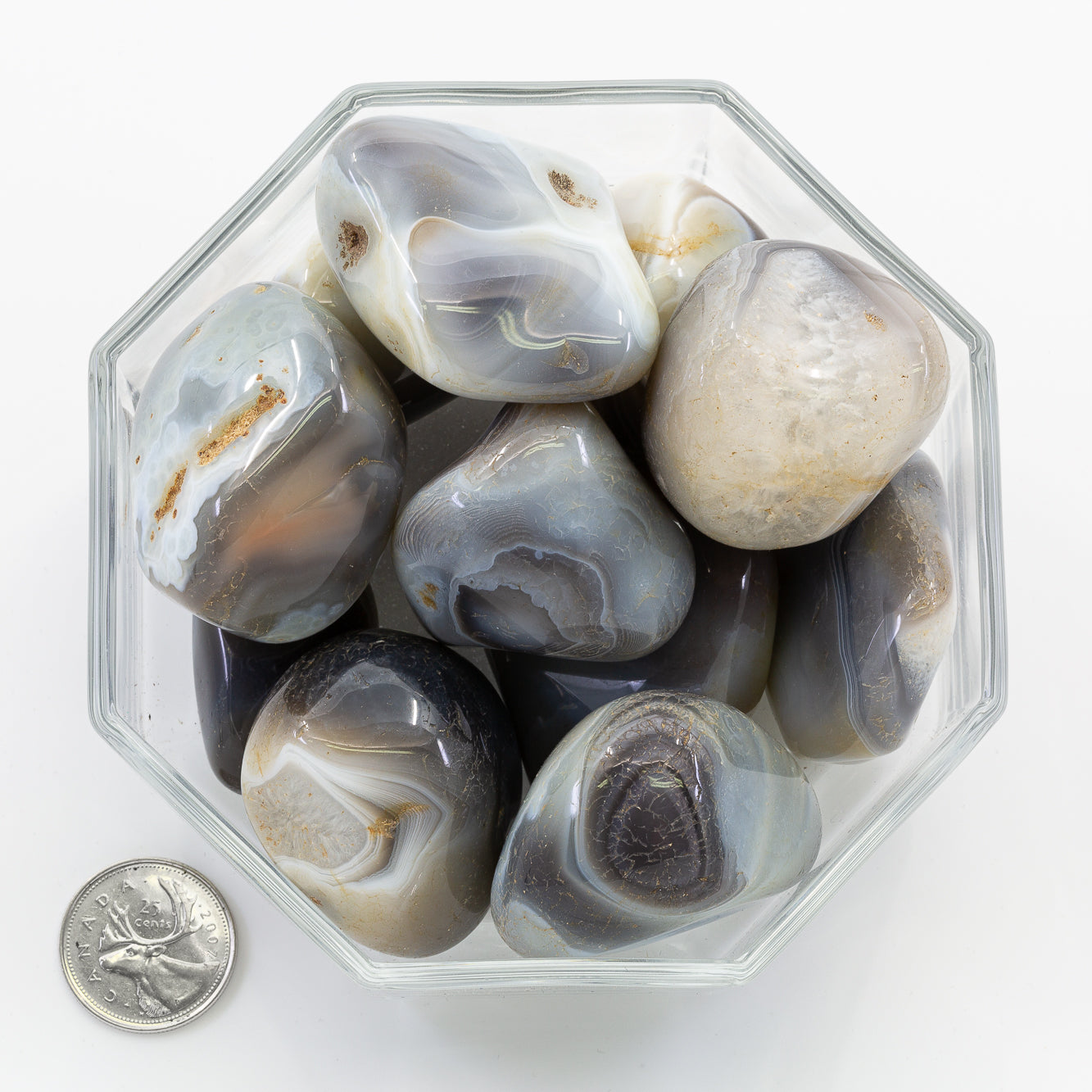 Agate Natural Jumbo - Tumbled