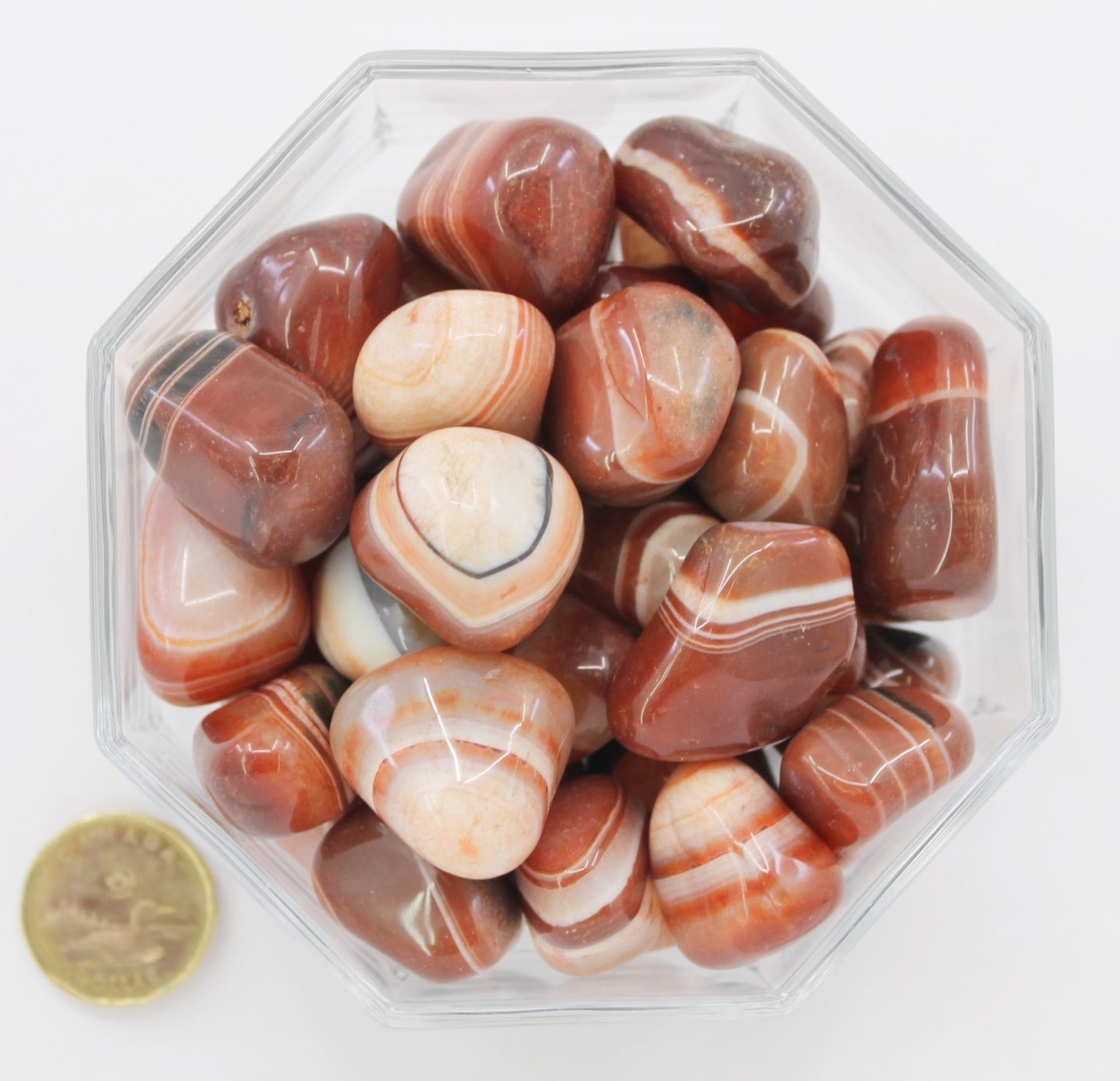 Agate Red Banded - Tumbled