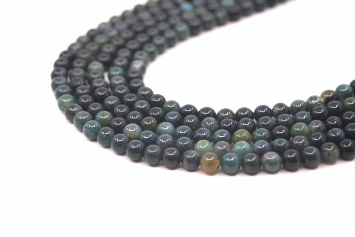 Agate Moss - Beads