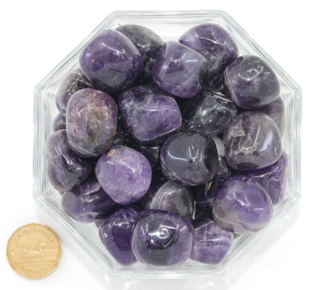 Amethyst Dark Jumbo Extra - Tumbled