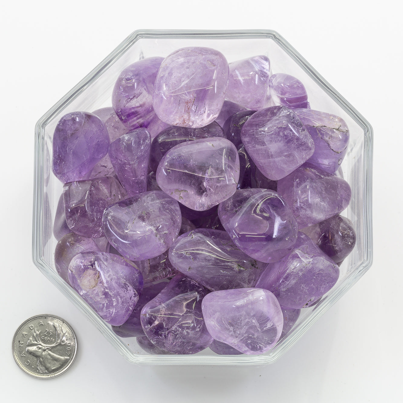 Amethyst Lilac Large Extra - Tumbled