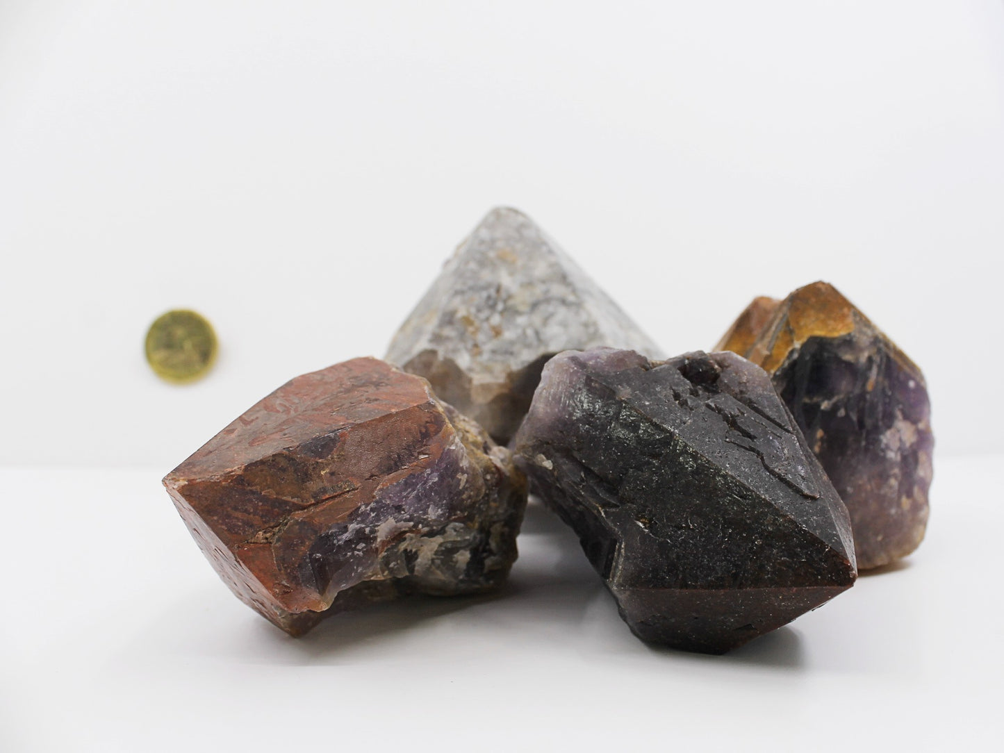 Auralite - Quartz Crystals