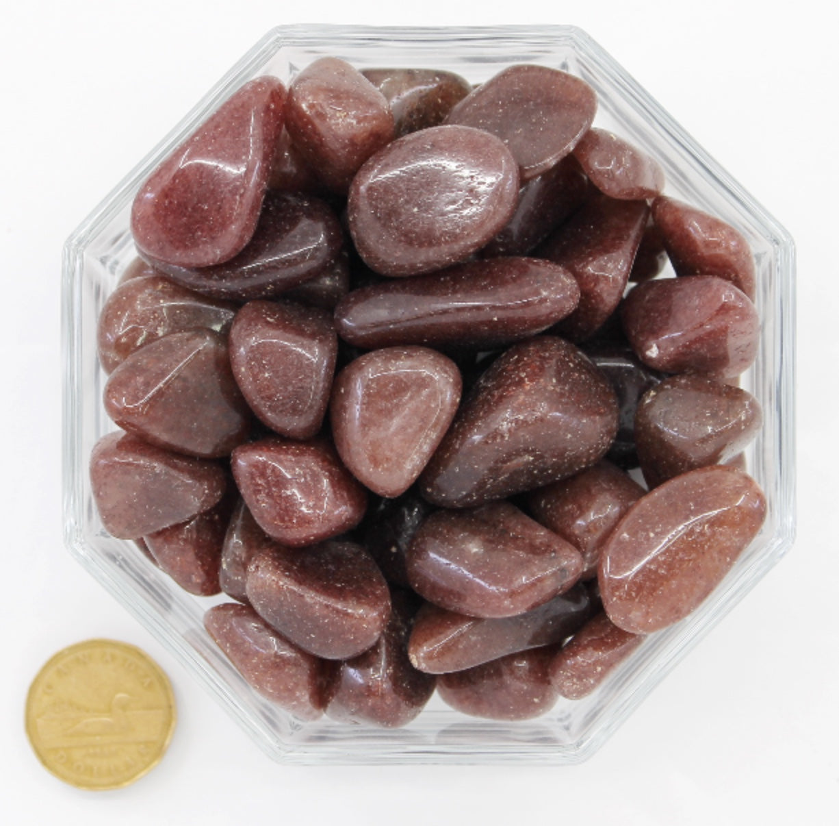 Aventurine Raspberry Large - Tumbled