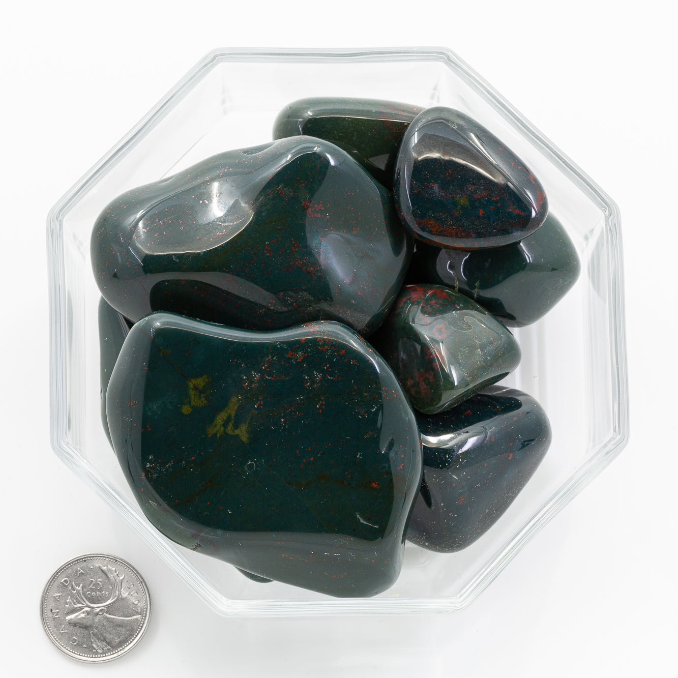 Bloodstone Jumbo Extra - Tumbled