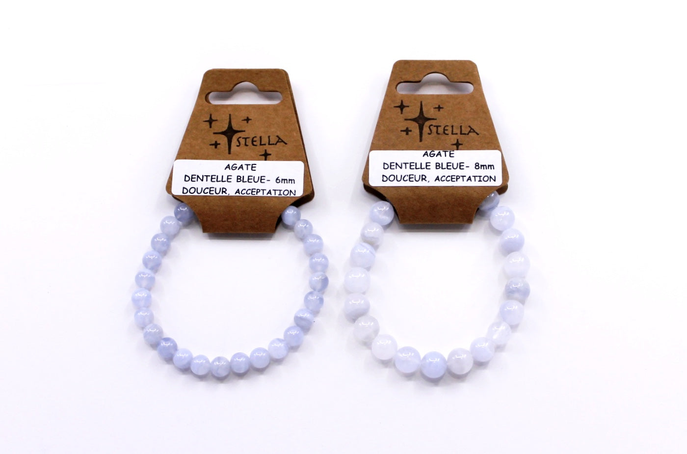 Agate Blue Lace - Stone Bracelets