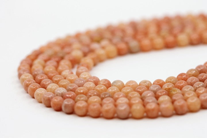 Calcite Peach - Beads
