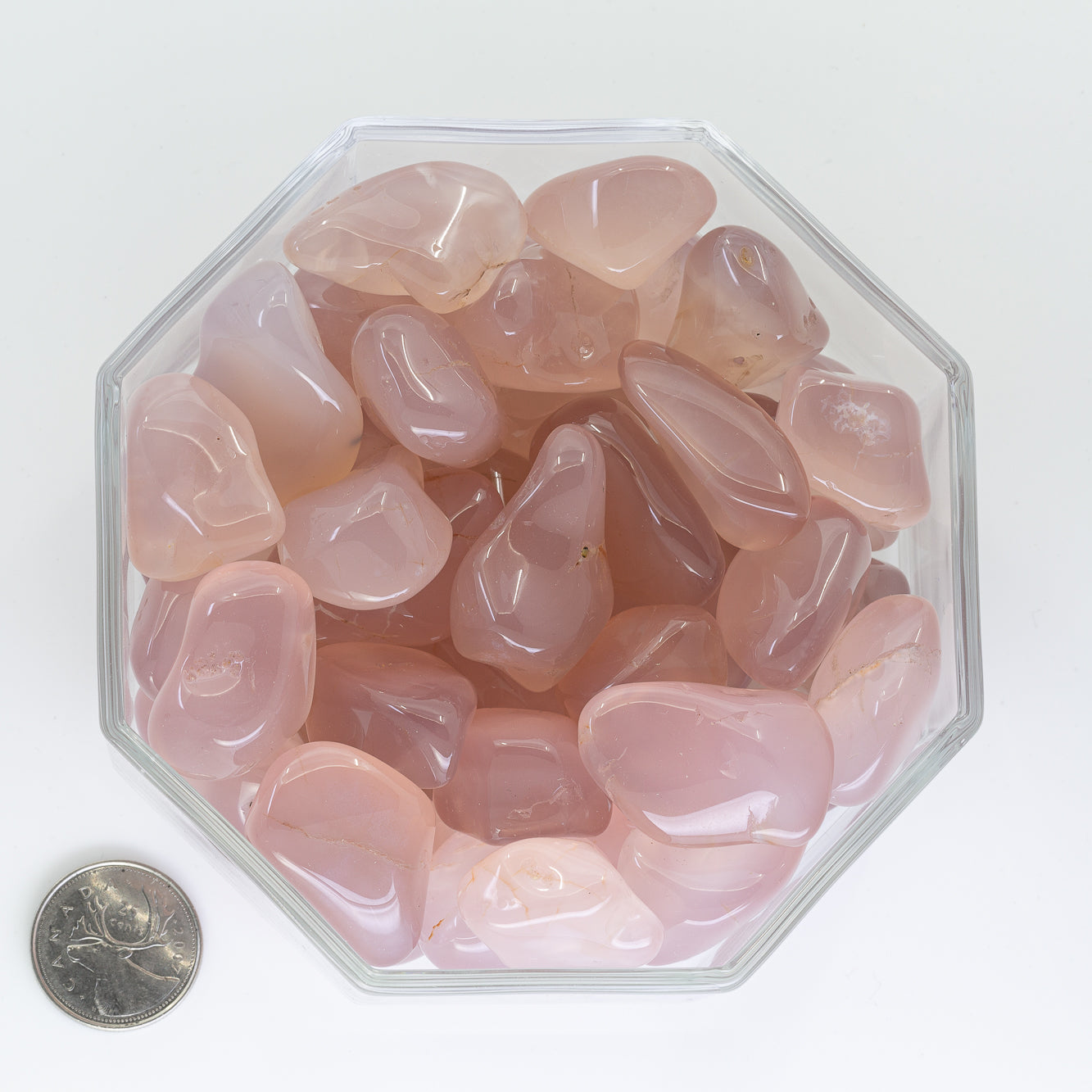 Chalcedony Pink Large - Tumbled