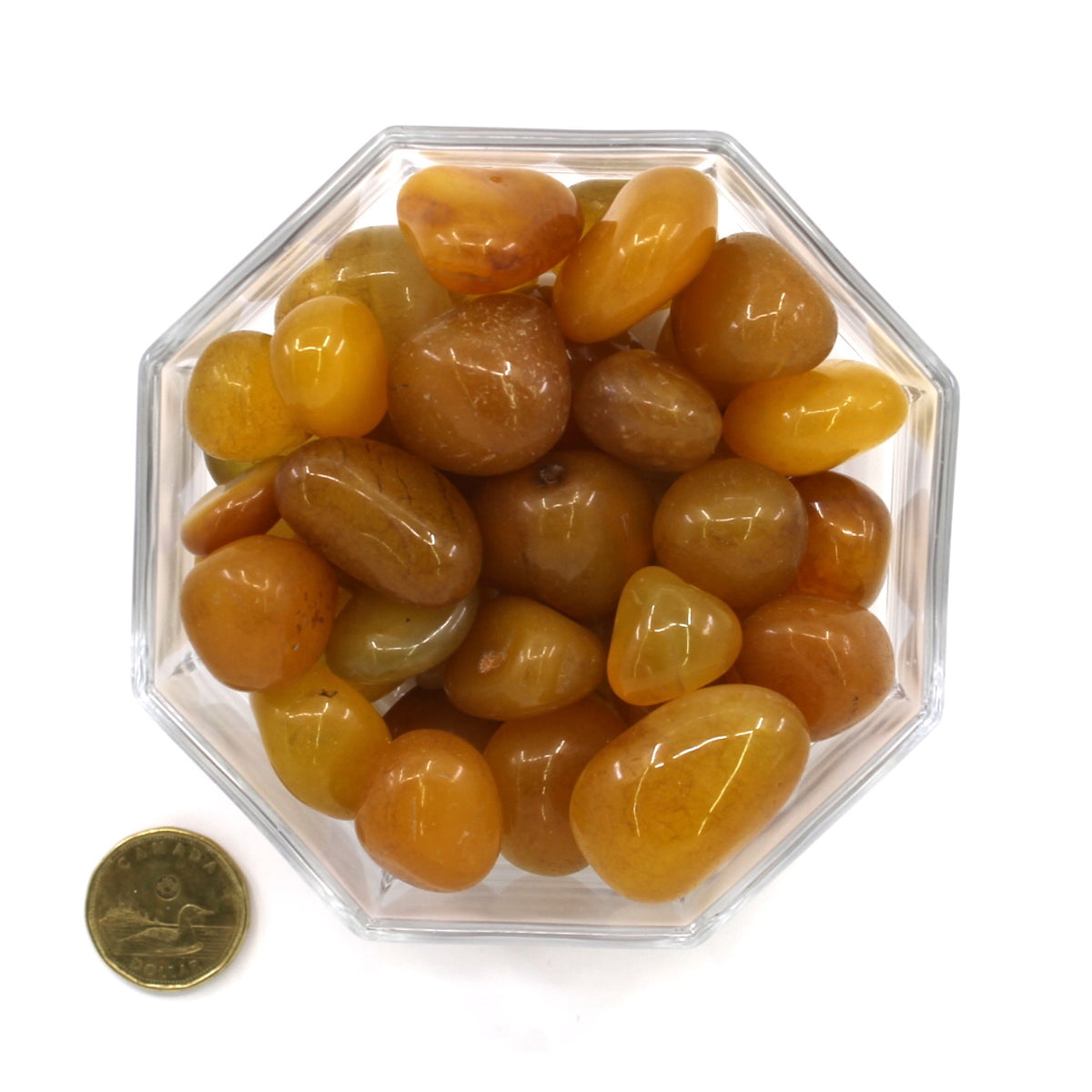 Chalcedony Yellow Large - Tumbled