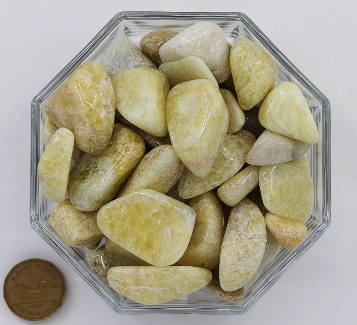 Danburite Yellow Gold Large - Tumbled
