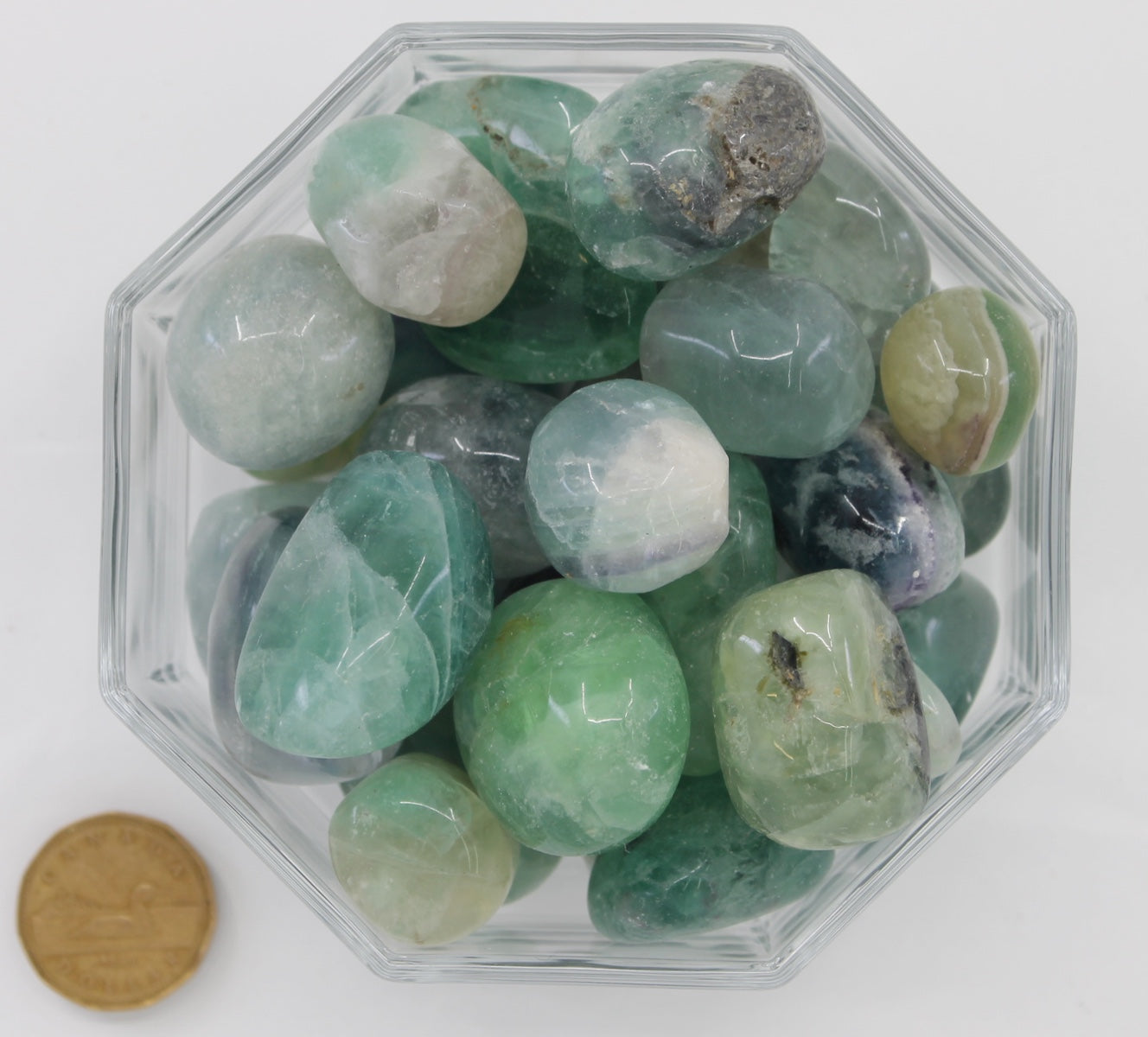 Fluorite Green Large - Tumbled