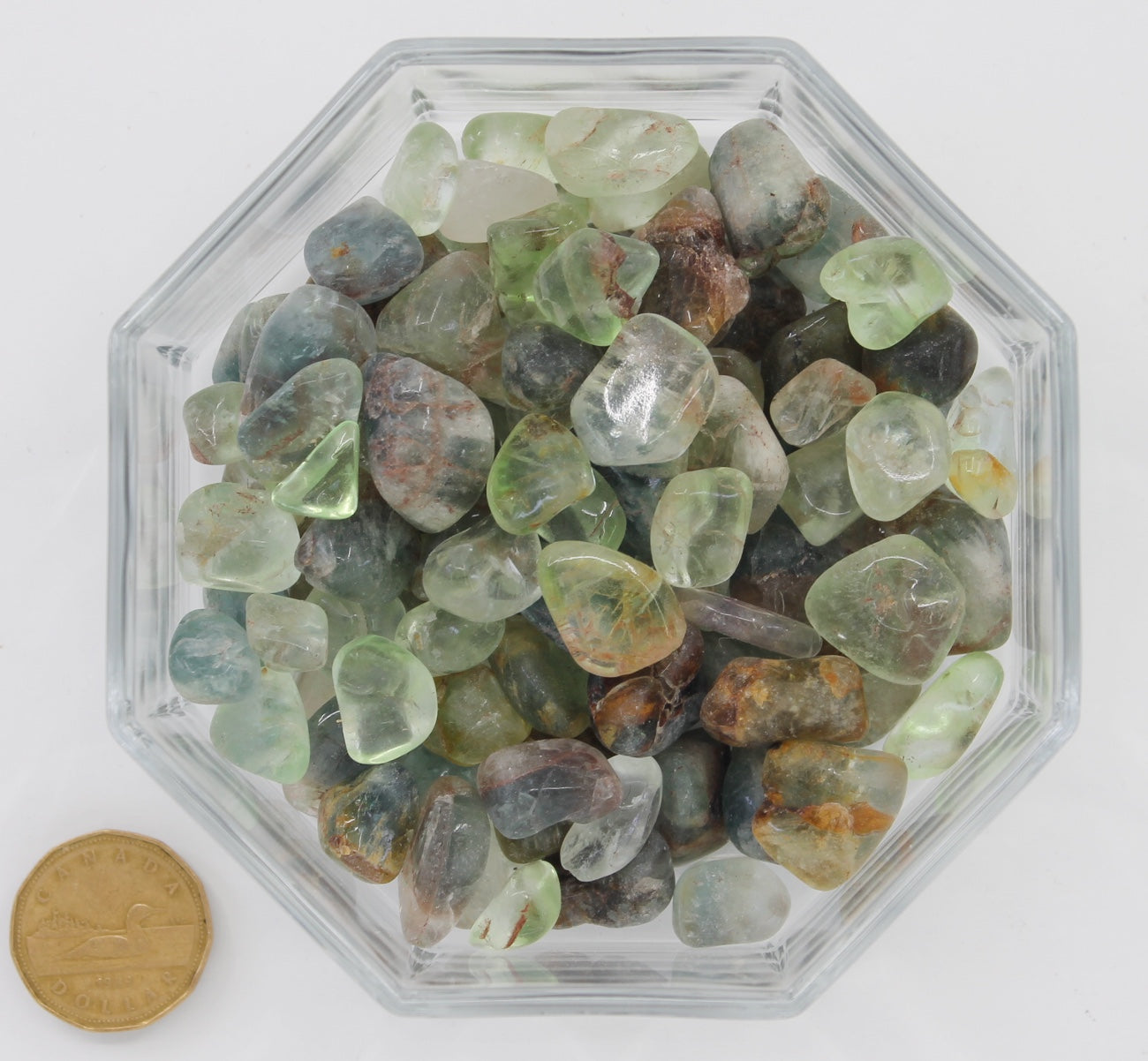 Fluorite Green Small Mixed - Tumbled