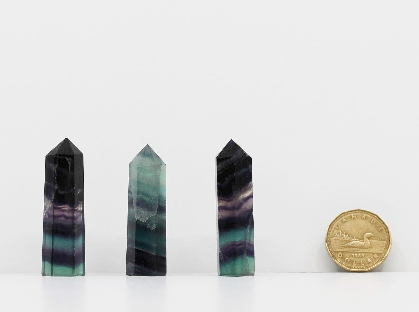 Fluorite Rainbow Small - Tower