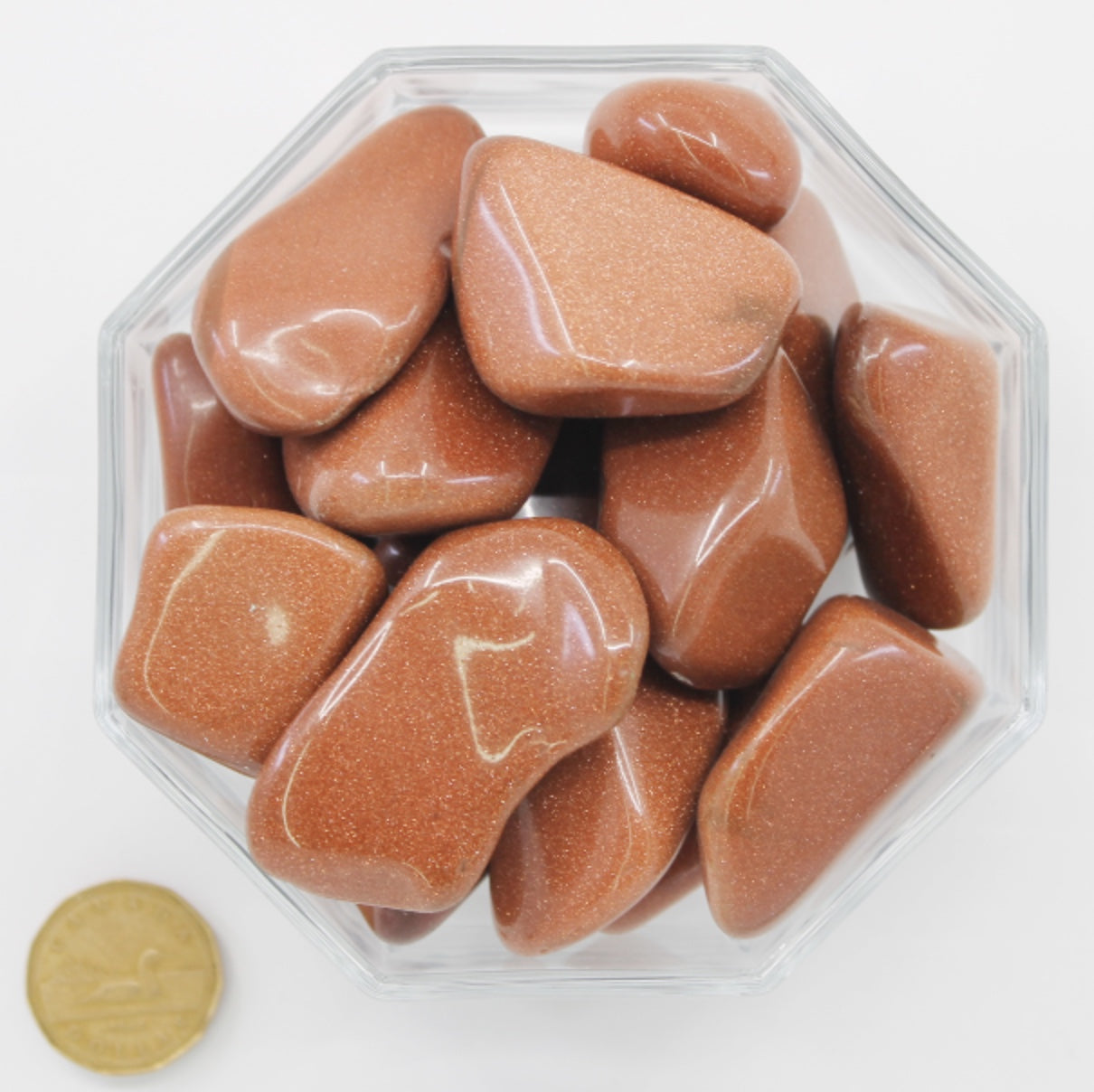 Goldstone Gold Jumbo - Tumbled