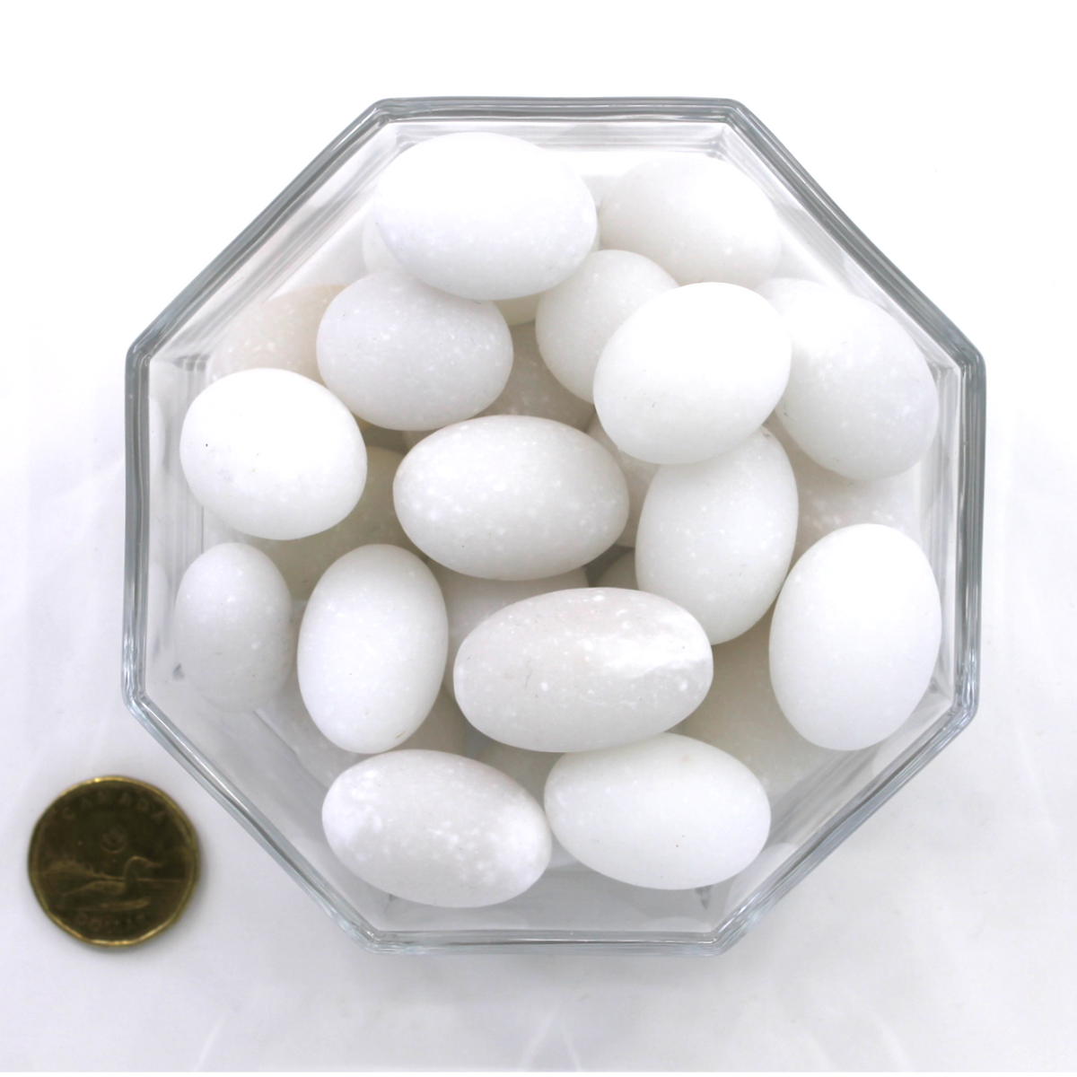Jade White Mate - Tumbled