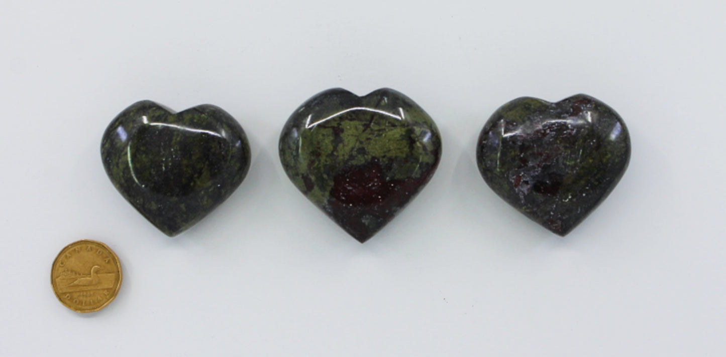 Jasper Dragon Blood - Hearts