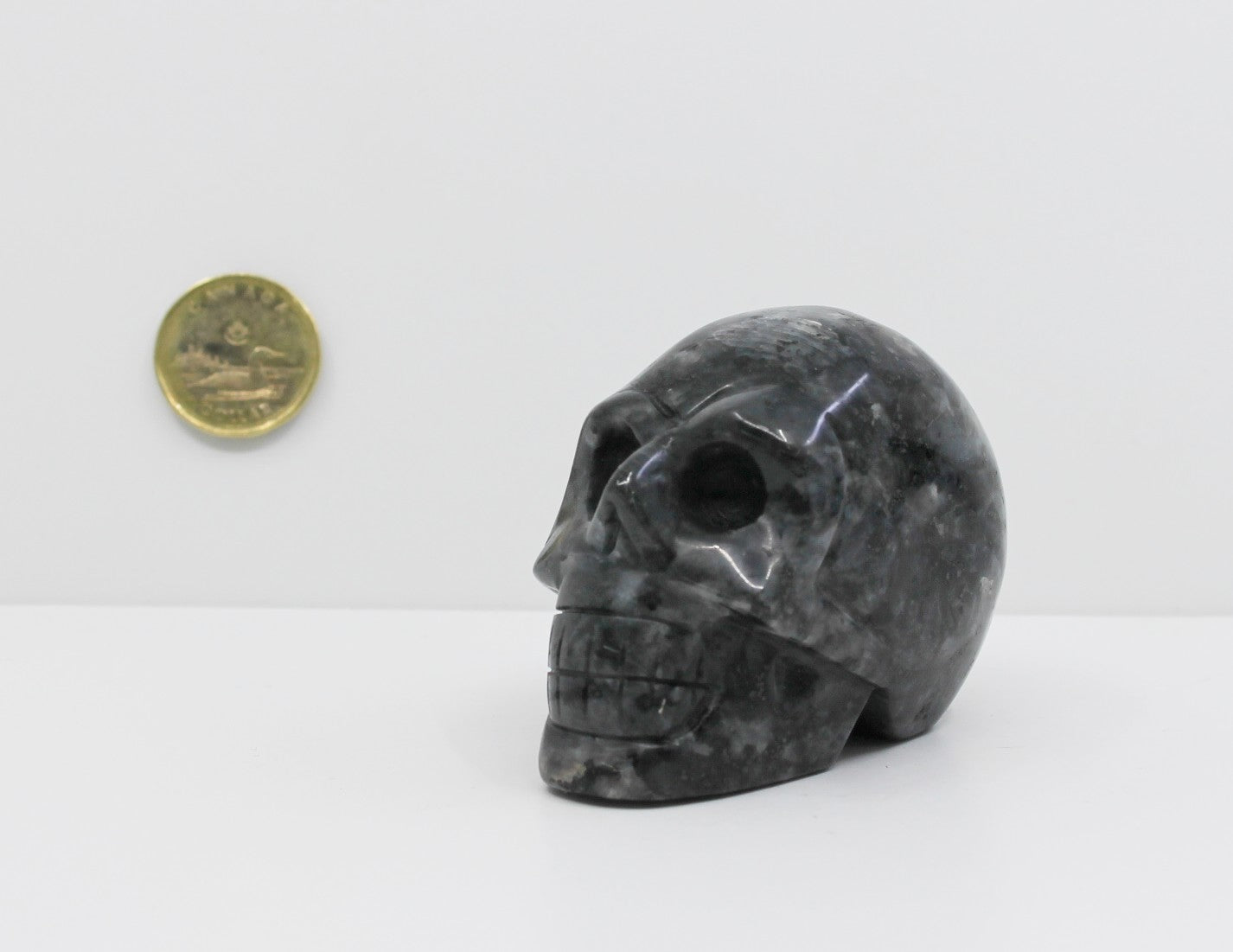 Larvakite - Crystal Skull