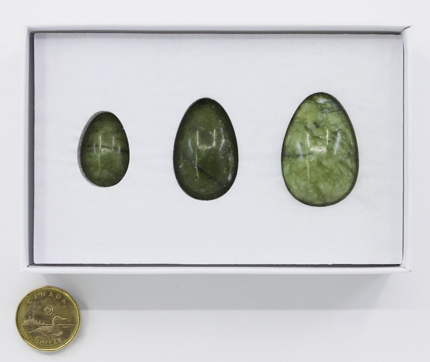 New Jade Serpentine - Yoni Eggs