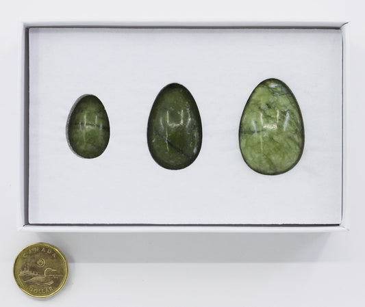 New Jade Serpentine - Yoni Eggs