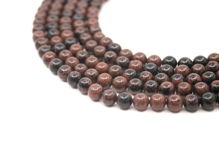 Obsidian Mahogany - Beads