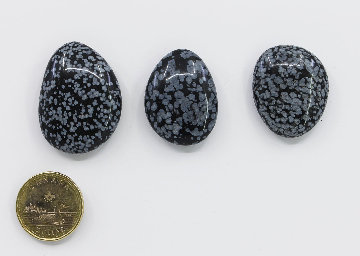 Obsidian Snowflake - Pocketstone