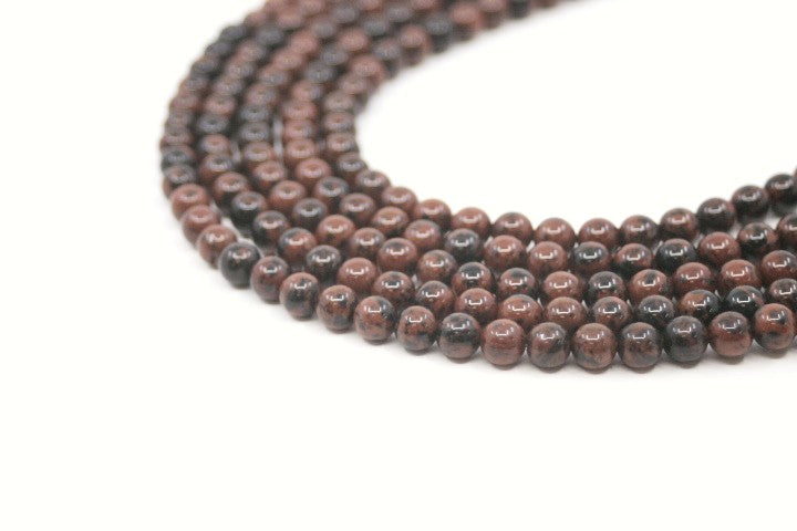Obsidian Mahogany - Beads