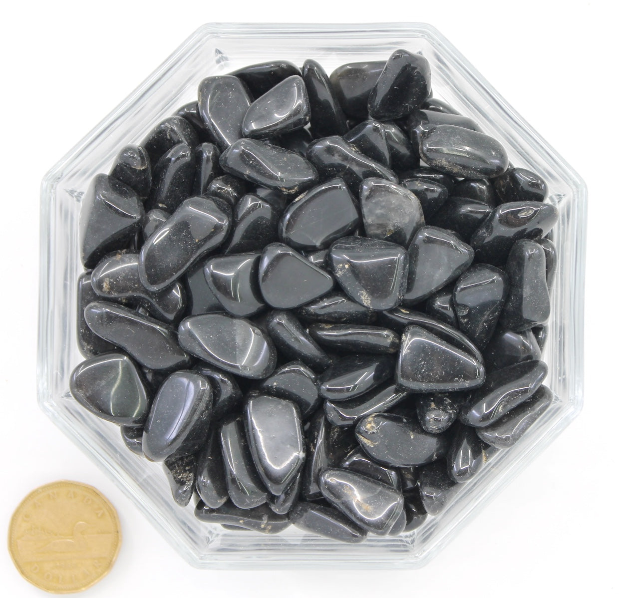 Onyx Black Medium - Tumbled