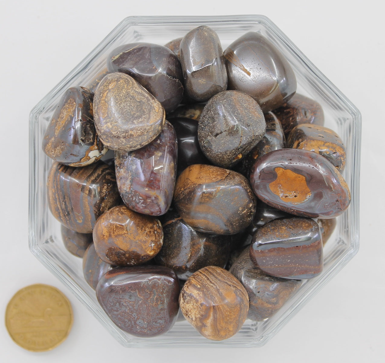 Opal Blue Large - Tumbled