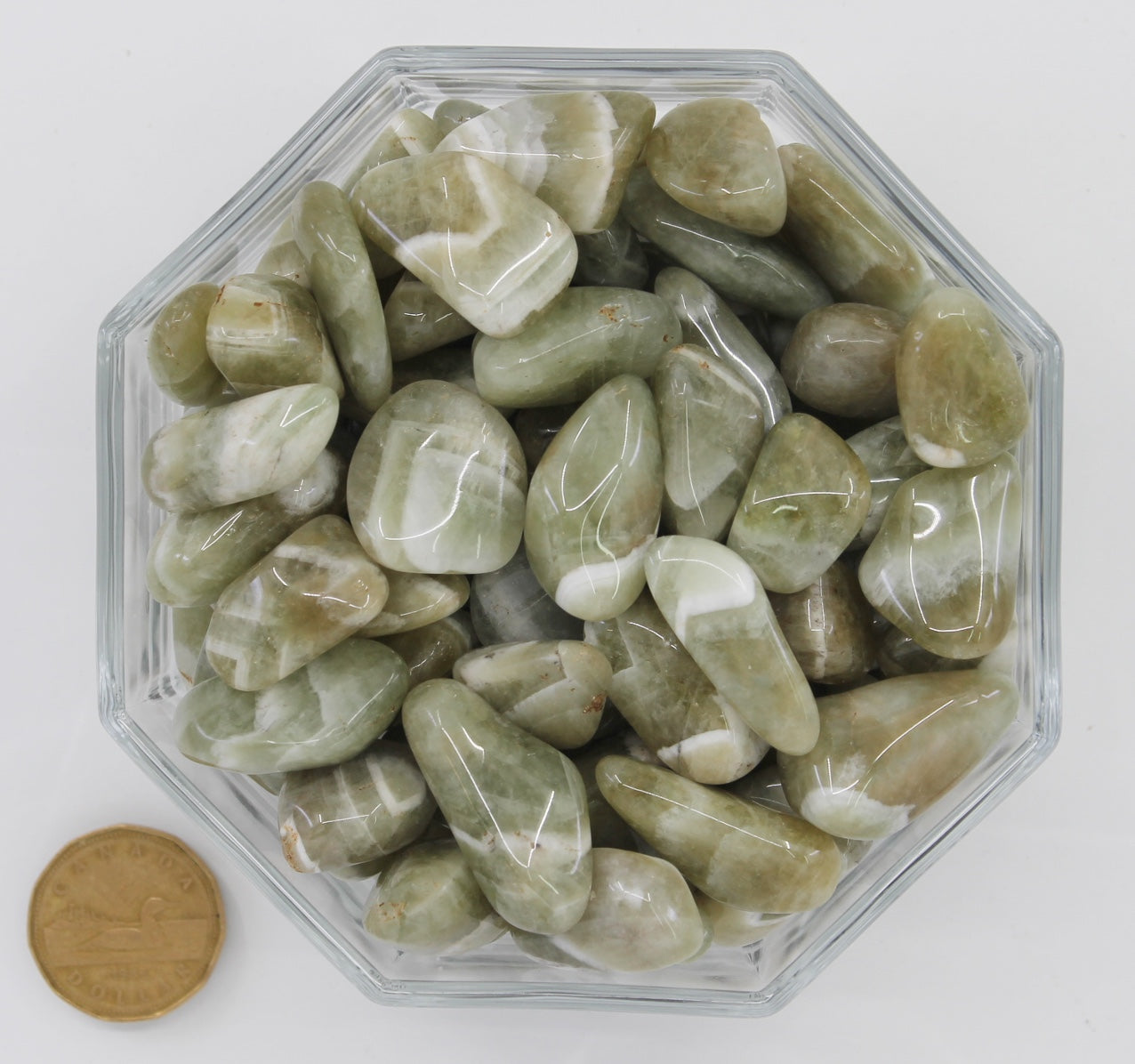 Prasiolite Large - Tumbled
