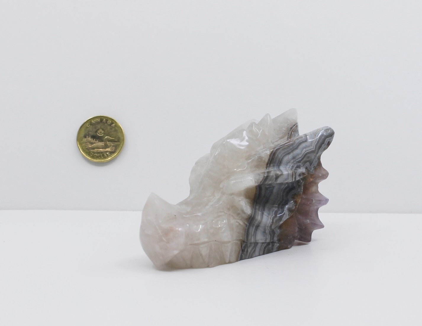 Quartz Agate - Dragon Head