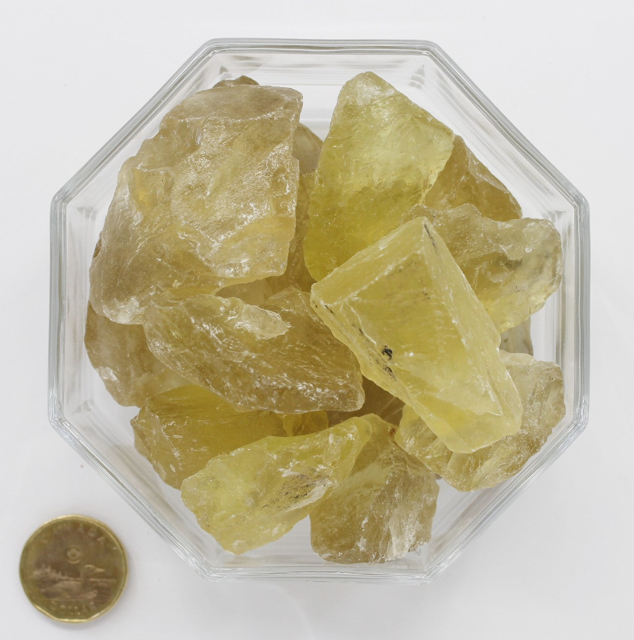 Quartz Lemon (artificial) - Rough Rocks
