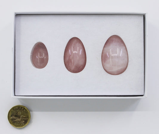 Rose Quartz - Yoni Eggs