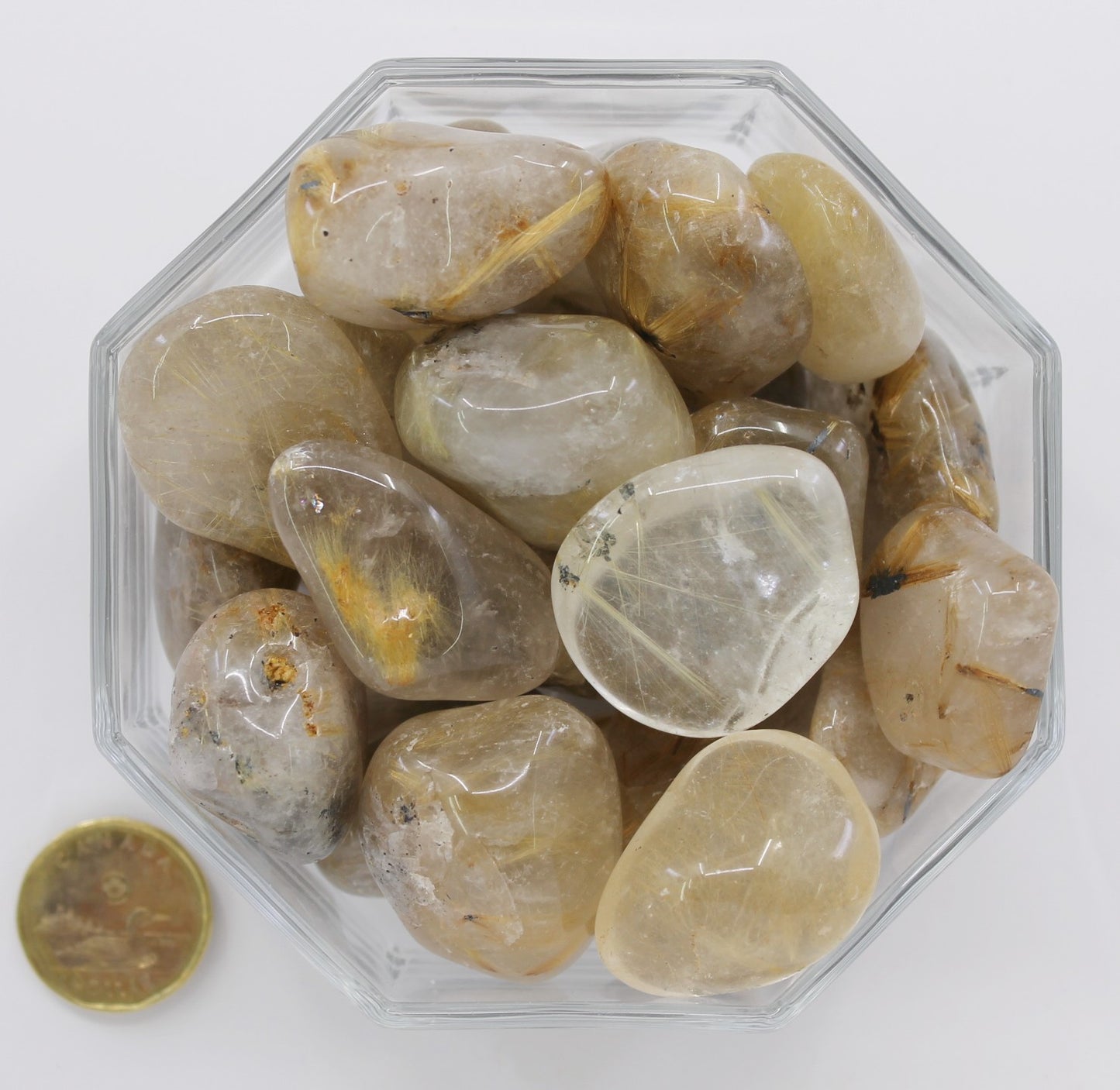 Quartz Rutilated - Tumbled
