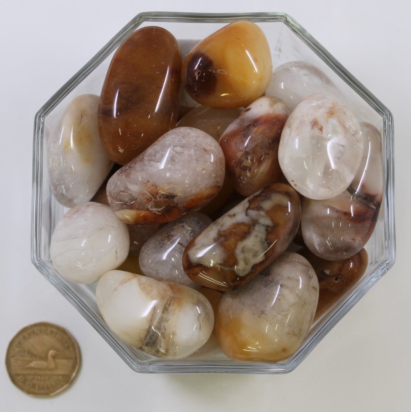 Quartz Amphibole Large - Tumbled