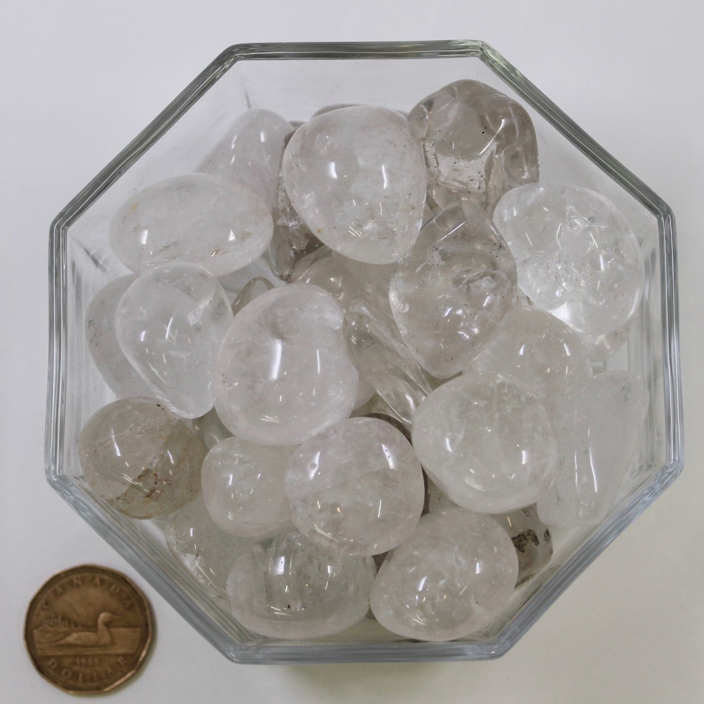 Quartz Clear Large Rounded - Tumbled