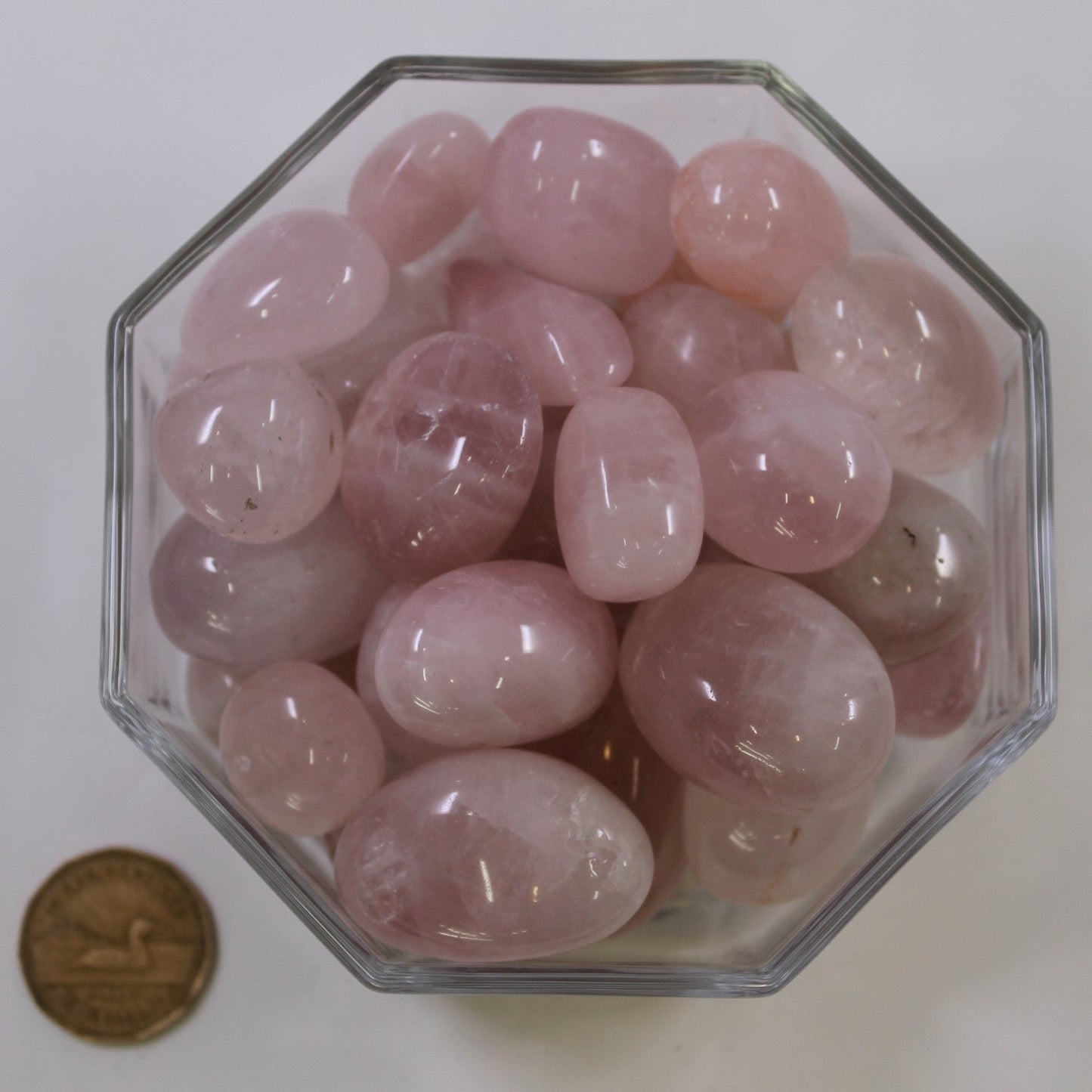 Quartz Rose Large Rounded - Tumbled