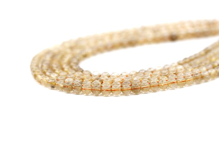 Quartz Rutile - Beads