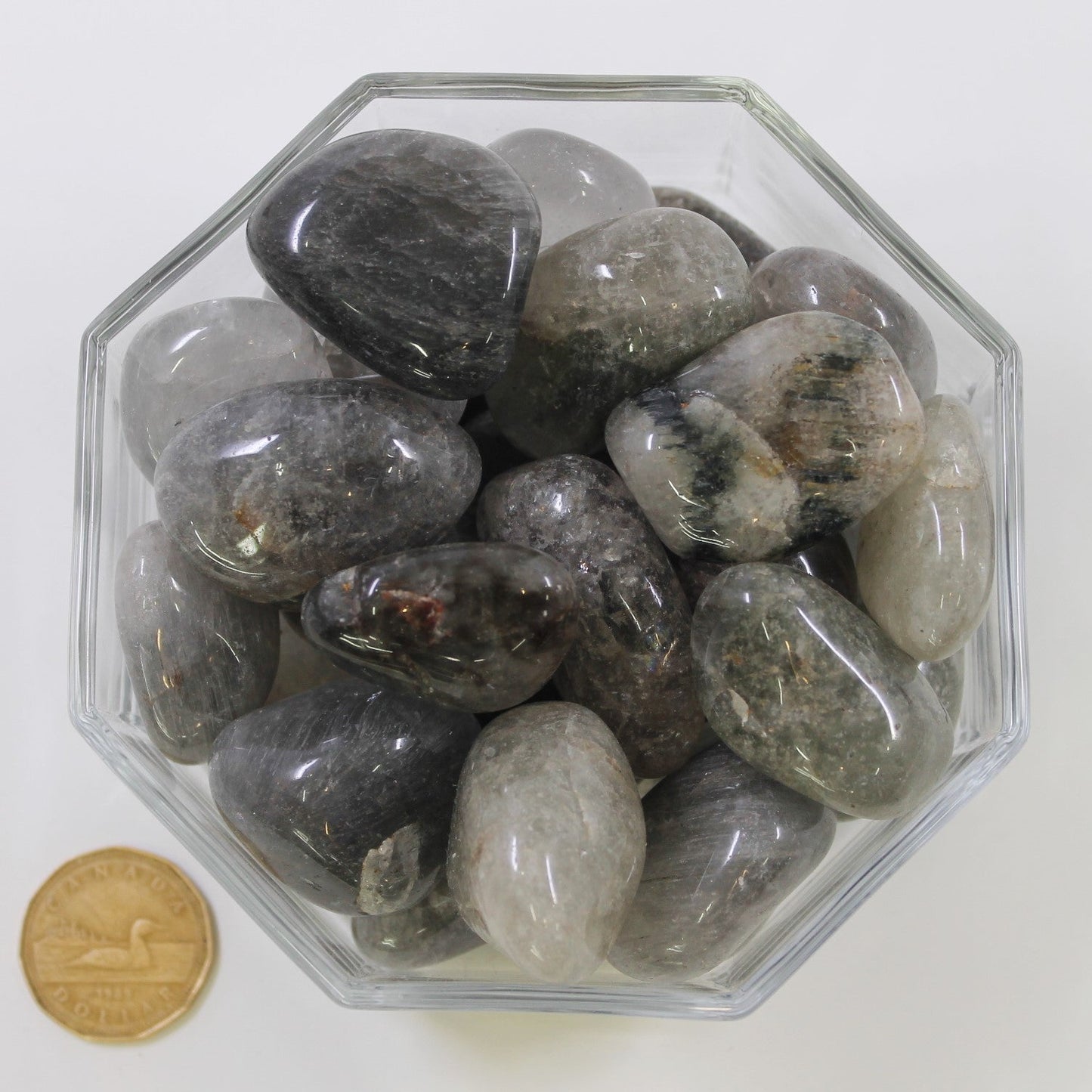 Quartz Rutile Green Large - Tumbled