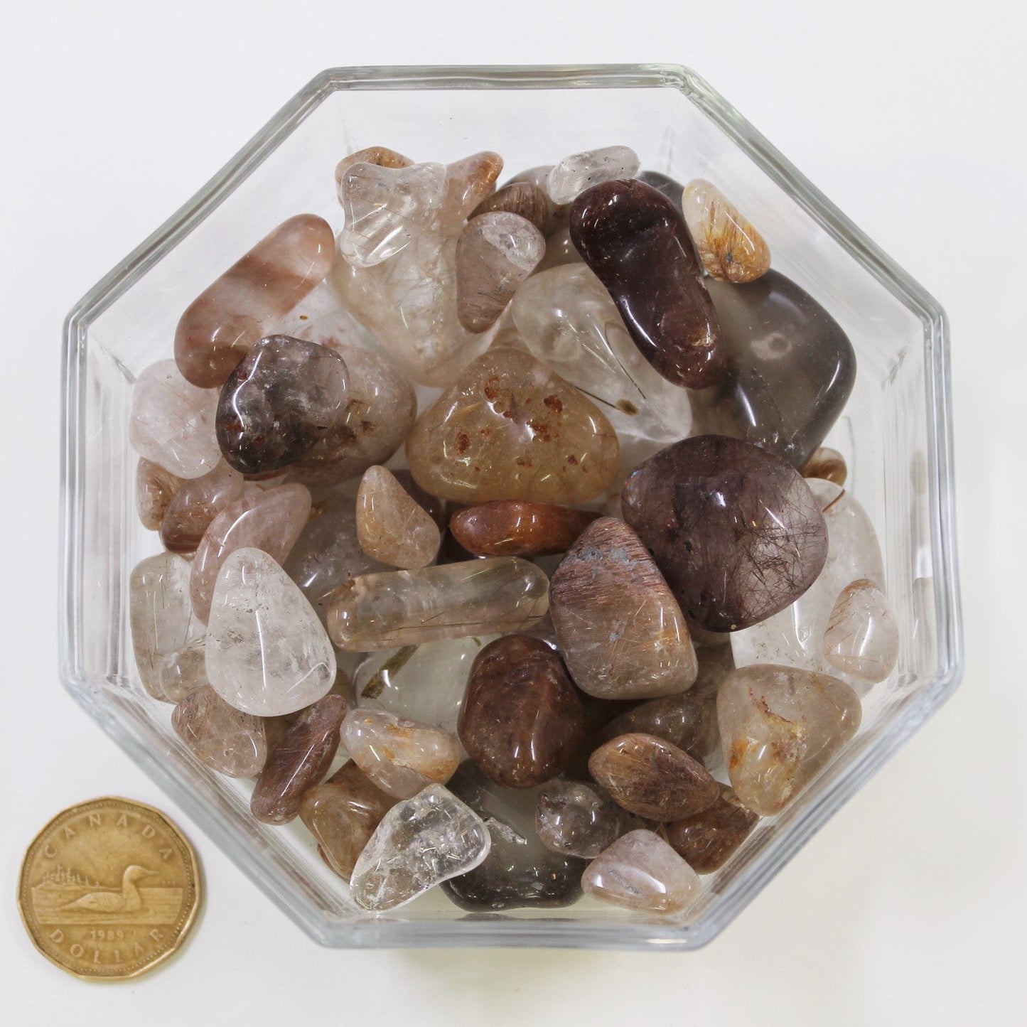 Quartz Rutile Golden Bronze - Tumbled