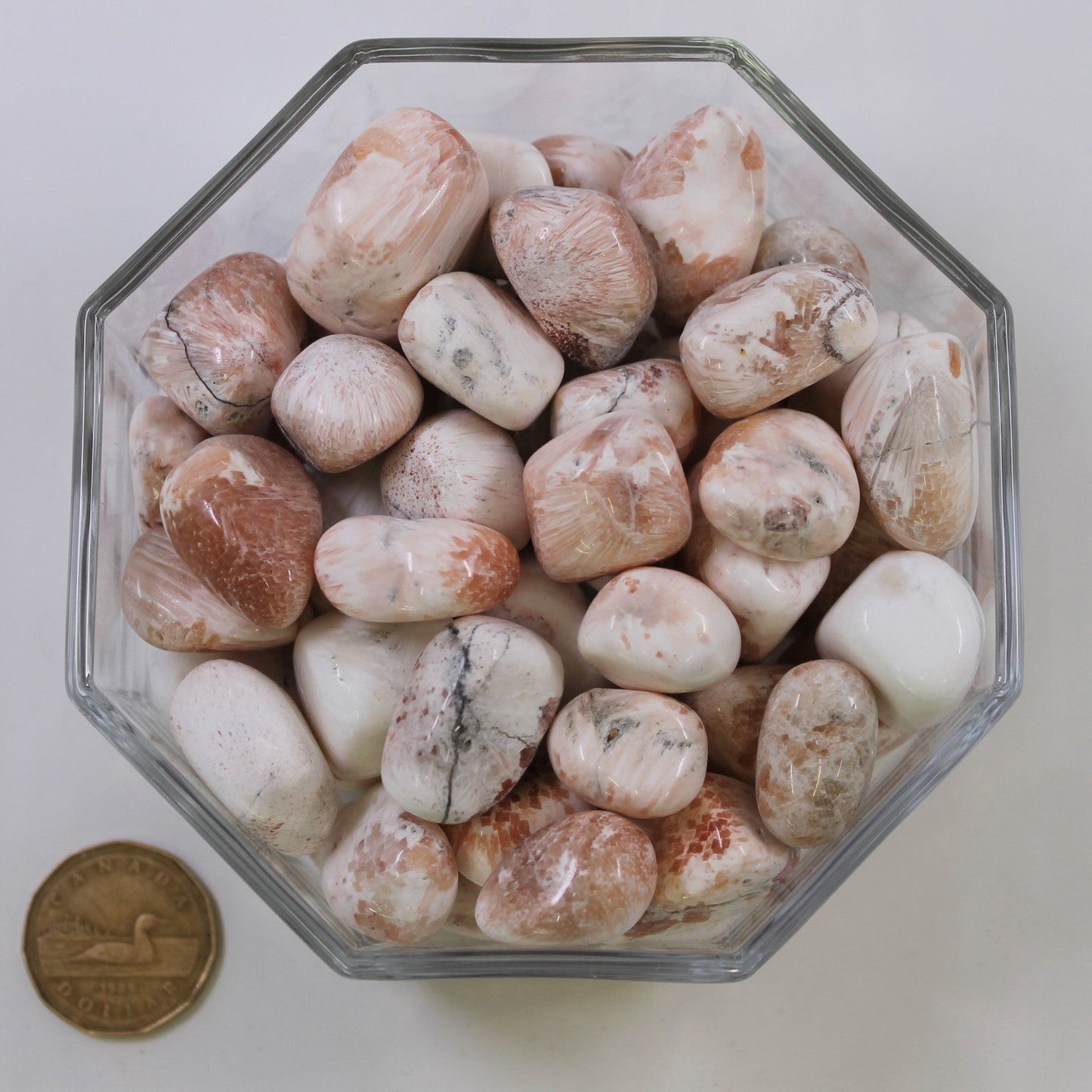 Scolecite Pink Large - Tumbled
