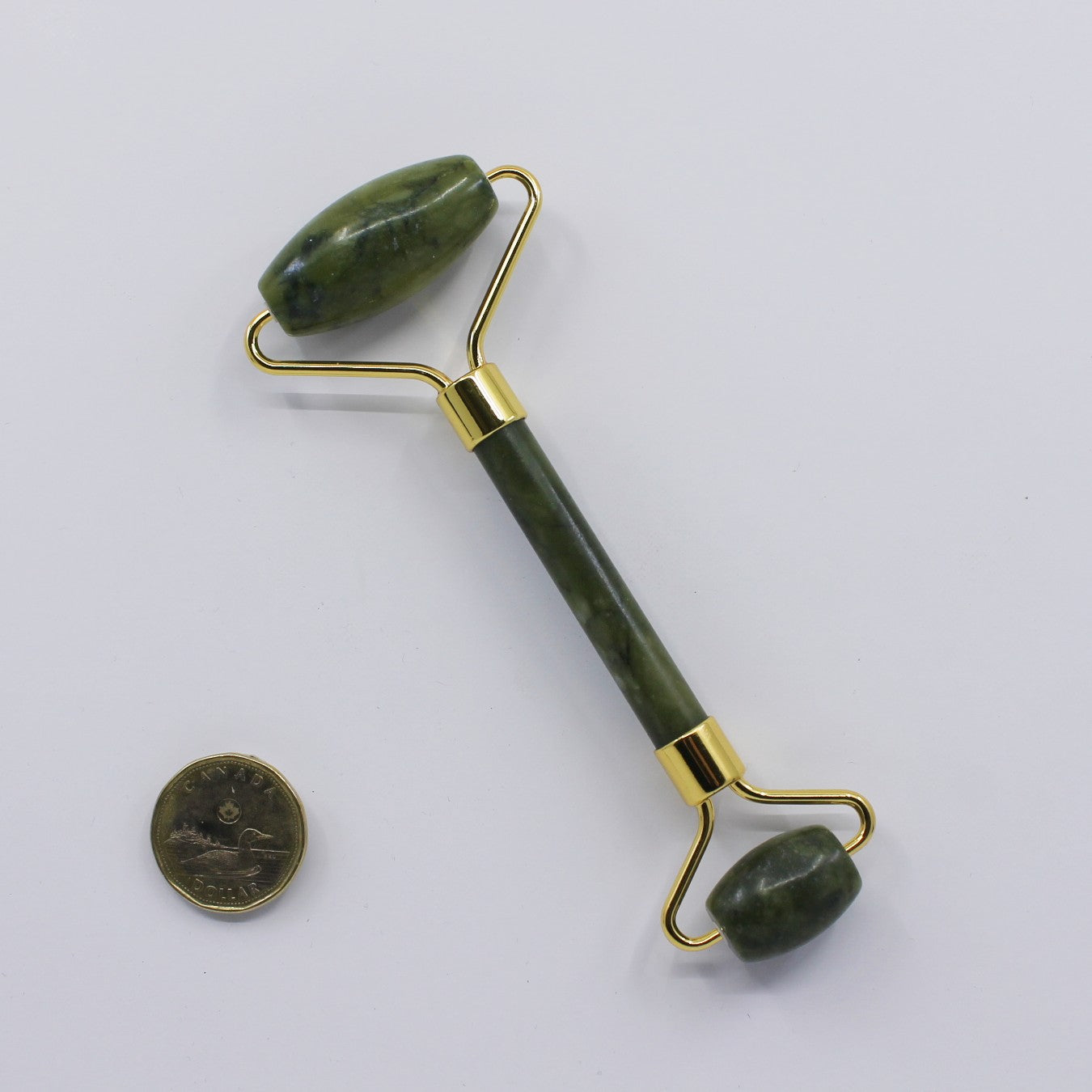 New Jade Serpentine Roller - Massage
