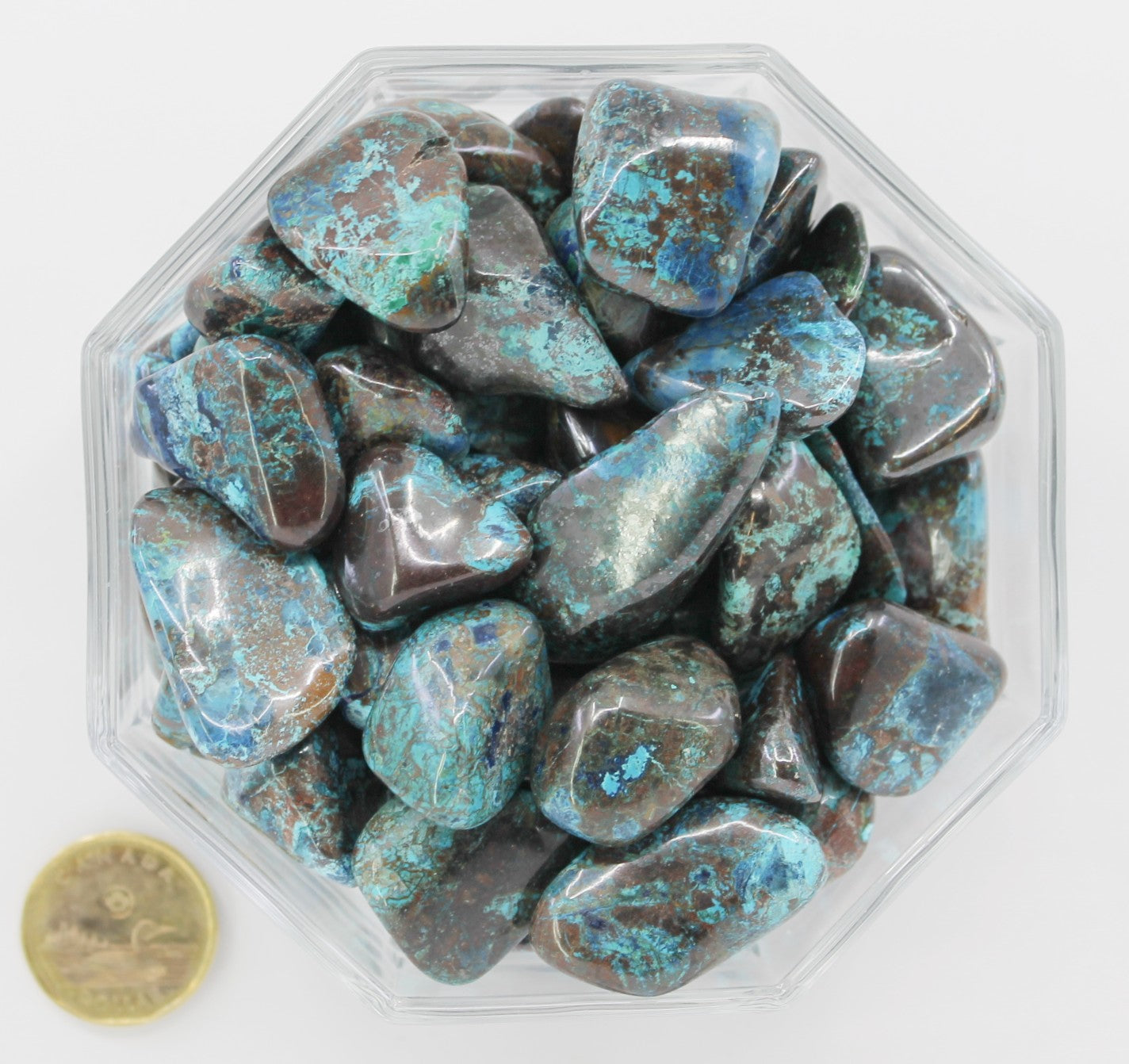 Shattuckite - Tumbled